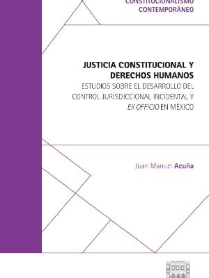 Portada del documento Justicia constitucional y derechos humanos