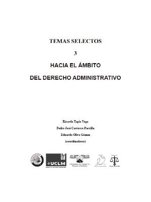 Portada del documento Hacia el ámbito del derecho administrativo