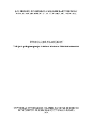 Portada del documento Los derechos innominados