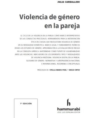 Portada del documento Violencia de género en la pareja