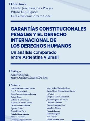 Portada del documento Garantías constitucionales penales y el derecho internacional de los derechos humanos