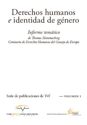 Portada de Derechos humanos e identidad de género: Informe temático 