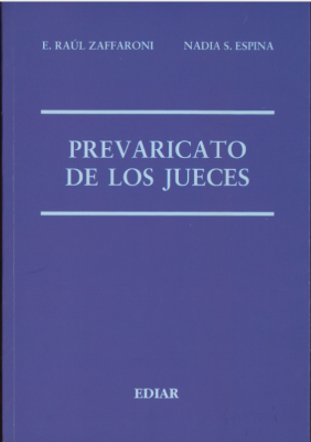 Portada de Prevaricato de los jueces