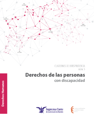 Portada de Derechos de las personas con discapacidad