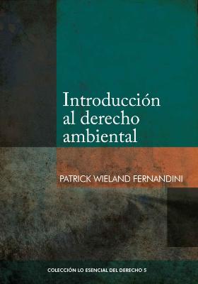 Portada de Introducción al derecho ambiental 