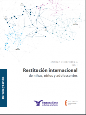 Portada de Restitución internacional de niñas, niños y adolescentes 