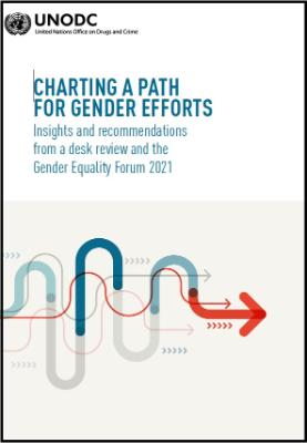 Portada de  Charting a path for gender efforts: Insights and recommendations from a desk review and the Gender Equality Forum 2021