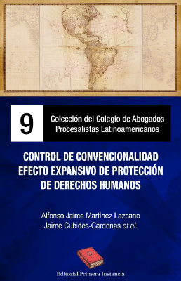 Portada de Control de convencionalidad efecto expansivo de protección de derechos humanos
