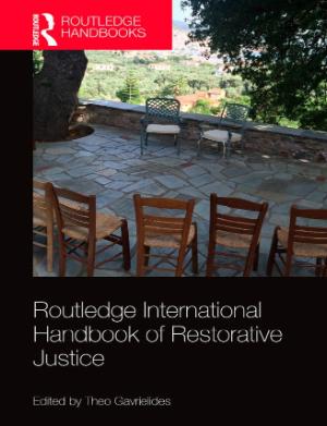 Portada de Routledge international handbook of restorative justice