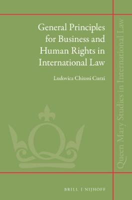 Portada de General Principles for Business and Human Rights in International Law