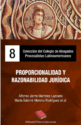 Portada de Proporcionalidad y razonabilidad jurídica