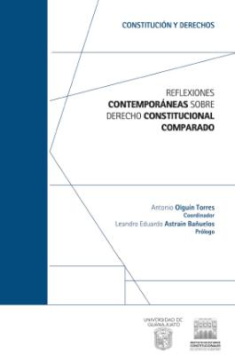 Portada de Reflexiones contemporáneas sobre derecho constitucional comparado