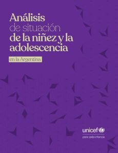 Portada de Análisis de situación de la niñez y la adolescencia en la Argentina