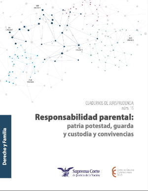 Portada de Responsabilidad parental: Patria postestad, guarda y custodia y convivencias 