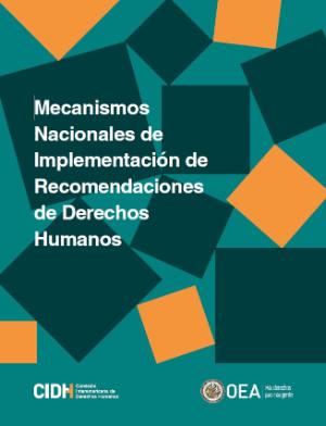 Portada de Mecanismos nacionales de implementación de recomendaciones de derechos humanos