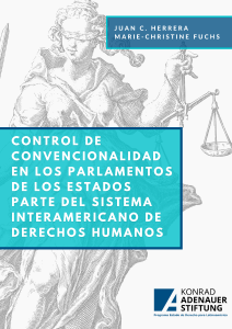 Portada de Control de convencionalidad en los parlamentos de los Estados parte del Sistema Interamericano de Derechos Humanos