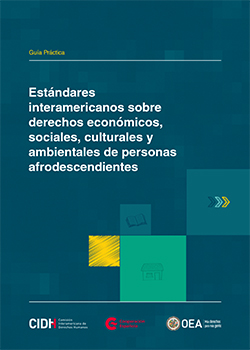 Portada de Estándares interamericanos sobre derechos económicos, sociales, culturales y ambientales de personas afrodescendientes