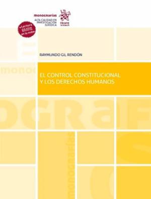 Portada de El control constitucional y los derechos humanos