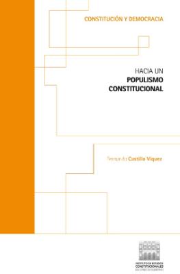 Portada de Hacia un populismo constitucional