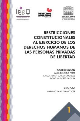 Portada de Restricciones constitucionales al ejercicio de los derechos humanos de las personas privadas de libertad