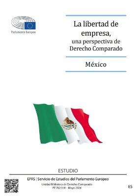 Portada de La libertad de empresa, una perspectiva de Derecho Comparado: México