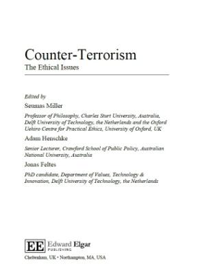 Portada de Counter terrorism: The ethical issues