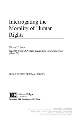 Portada de Interrogating the Morality of Human Rights