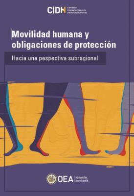 Portada de Informe: Movilidad humana y obligaciones de protección: Hacia una perspectiva subregional