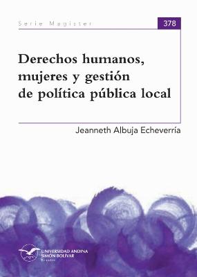 Portada de Derechos humanos, mujeres y gestión de política pública local