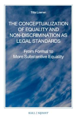 Portada de The conceptualization of equality and non-discrimination as legal standards