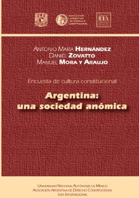 Portada de Argentina: Una sociedad anómica